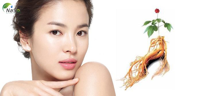 Tác dụng của Hồng sâm trên da