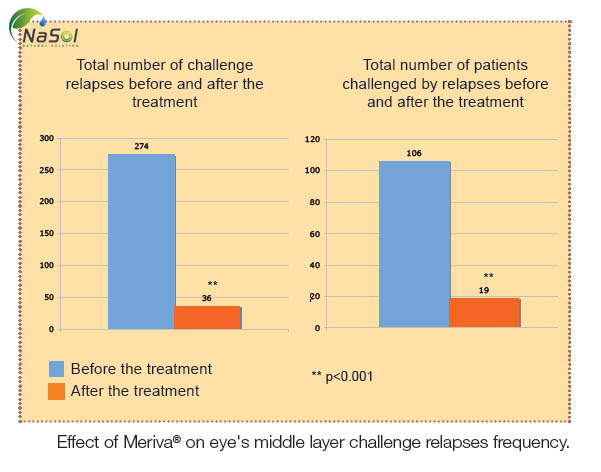 Tác dụng của Curcumin phytosome với bệnh viêm màng bồ đào mắt
