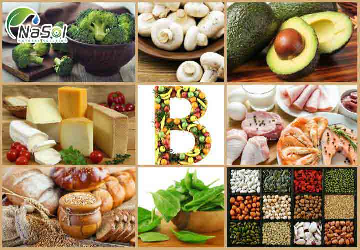 Thực phầm giàu Vitamin nhóm B